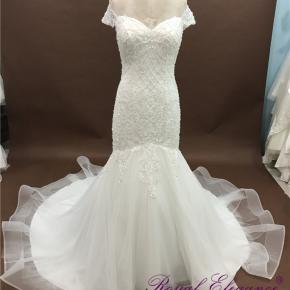 Fit and flare Lace Wedding Dress 2249V