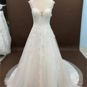 Detachable Straps Lace A Line Wedding Dress 21225
