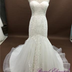 Fit and flare Lace Wedding Dress 2250