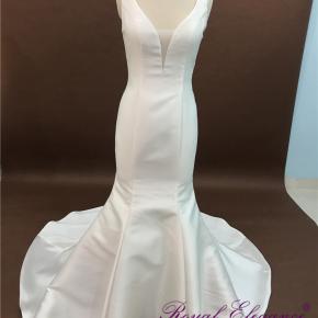 Mikado Fit n Flare Bridal Dresses DJ206